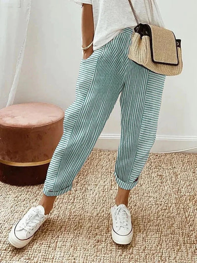 Astrid - Striped Astrid Trousers