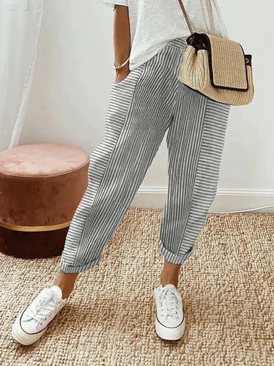 Astrid - Striped Astrid Trousers