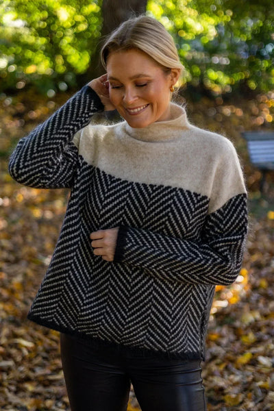 Gia™ - Luxury Cashmere Roll Neck Jumper